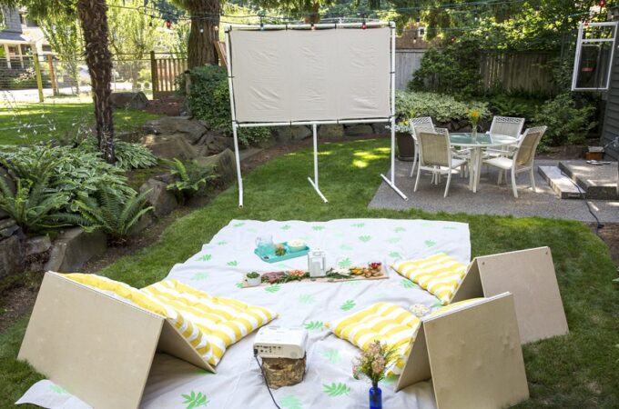 Step By Step Guide to Your Own Outdoor Cinema