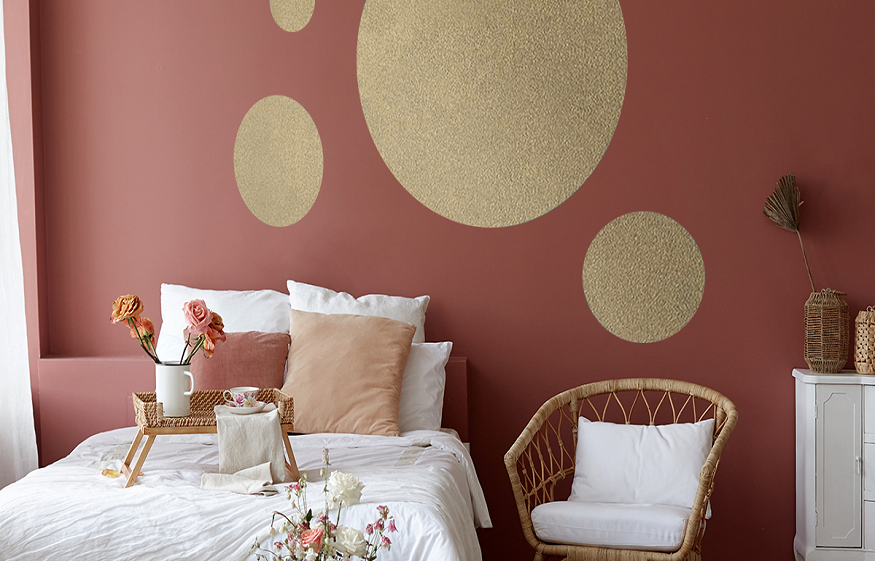 Paint Your Bedroom in Bold Colours