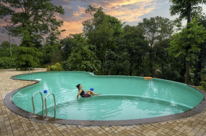 Poolside Spa Environment